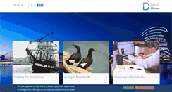 Desktop Screenshot of docklands.ie